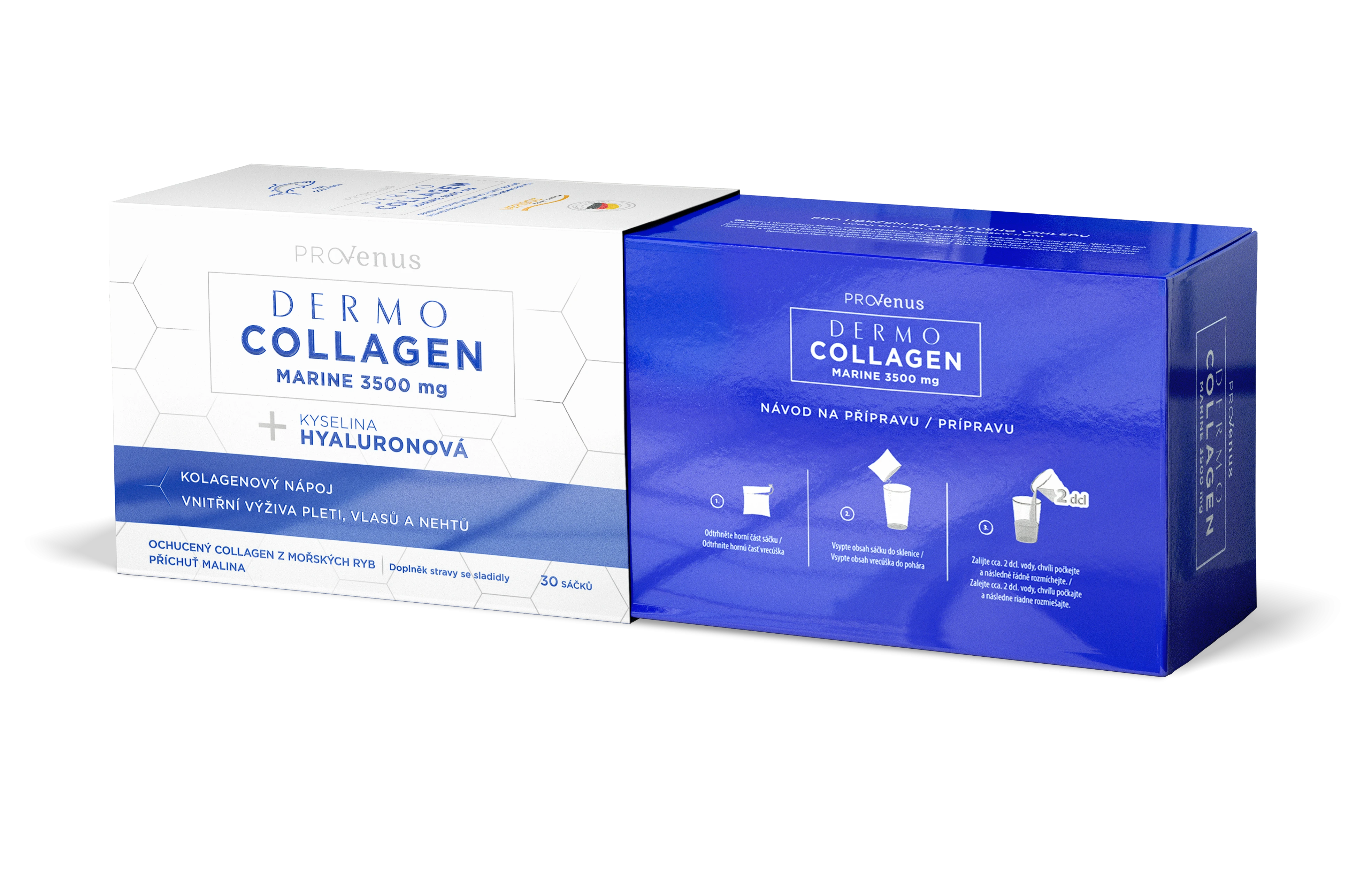 DermoCollagen Marine_n&aacute;vod na př&iacute;pravu DermoCollagen Marine 3500 mg 30 s&aacute;čků